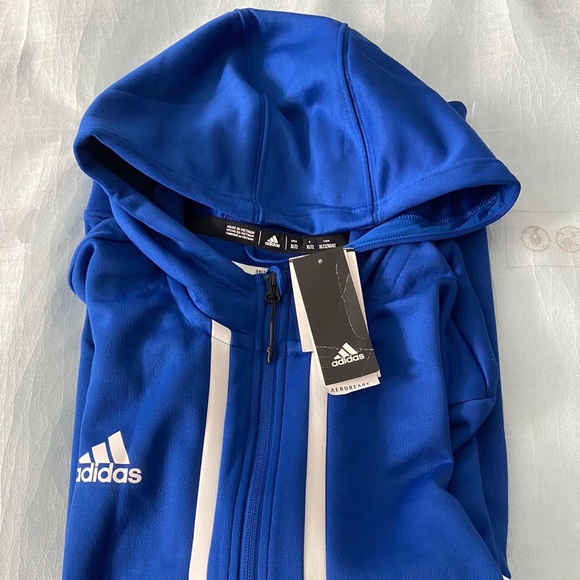 Men’s Adidas Under The Lights Full Zip Jacket Size XLT - Picture 6 of 6